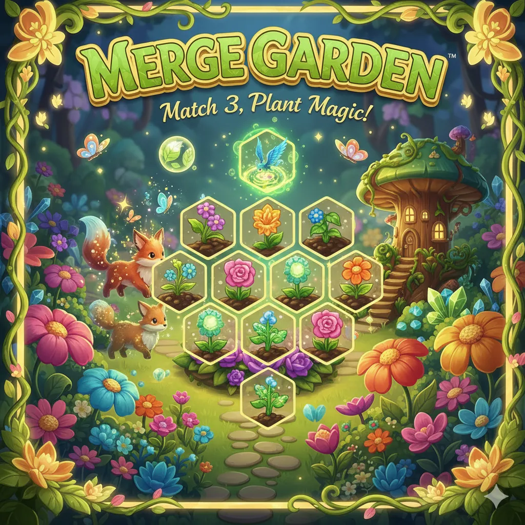 Cover for Merge Garden