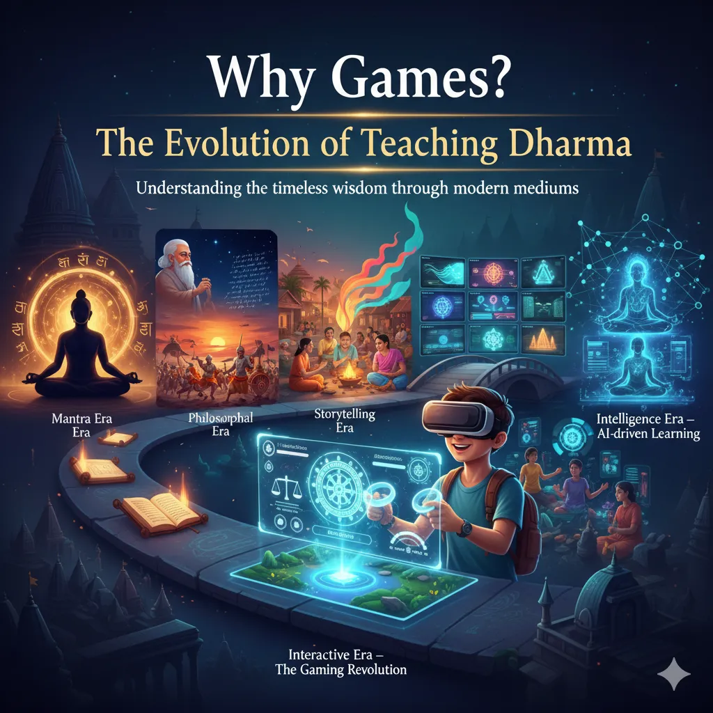 Why Games? The Evolution of Teaching Dharma